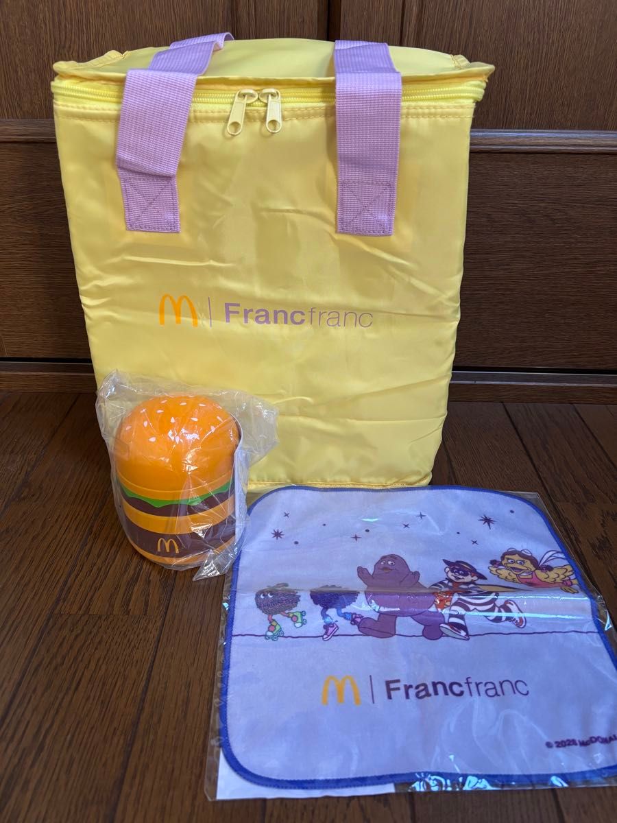 マクドナルド Francfranc コラボ 福袋 2026 グッズ3点セット