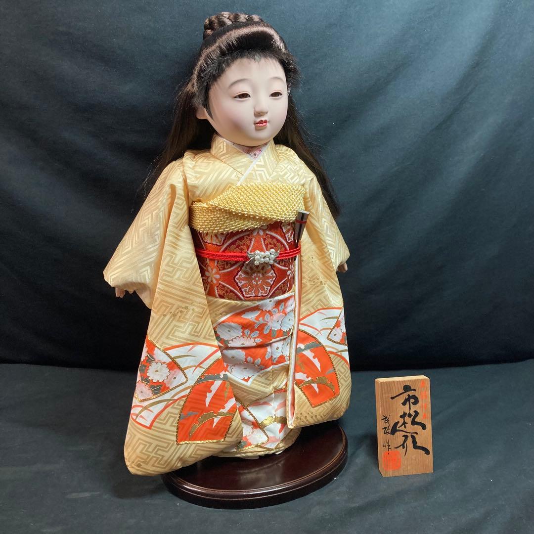 "Ichimatsu Ningyo" Full Silk Ichimatsu Doll by Masamasa