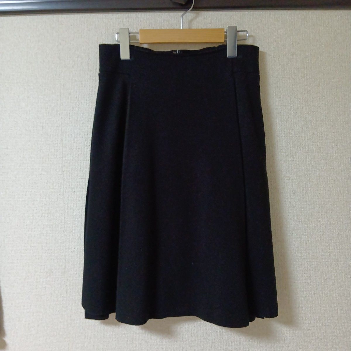 KAMISHIMACHI NAMI 女士喇叭裙 黑色 简约 38码 腰围35cm 裙长57.5cm