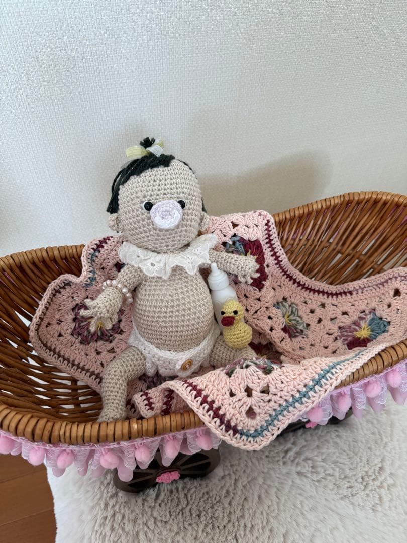 Amigurumi Baby Doll with Pacifier