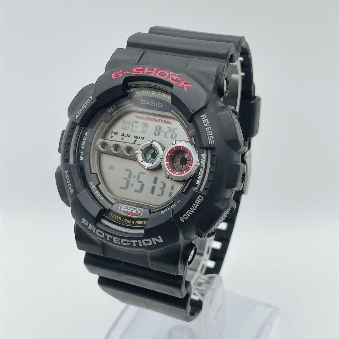 操作CASIO G-SHOCK男士复古GD-100-1ADR