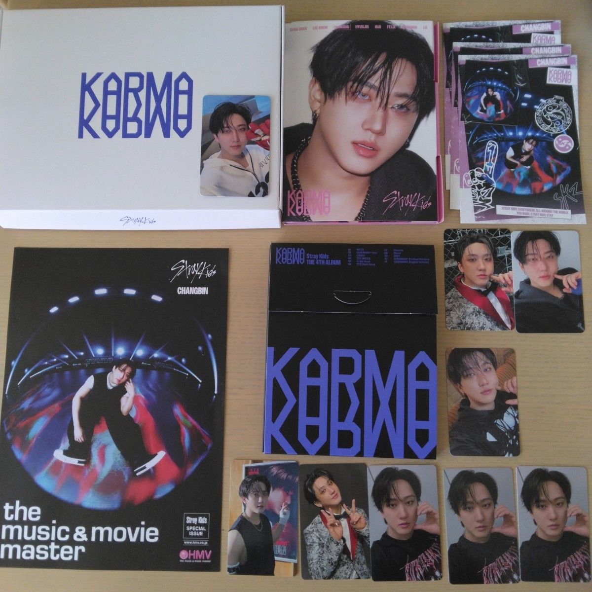 Stray Kids KARMA CD 昌彬 3种套装