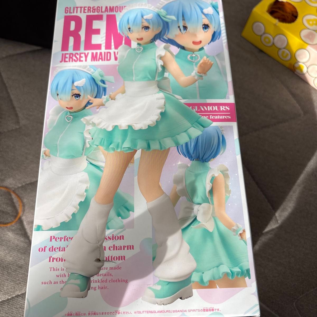 Re:Zero Starting Life in Another World GLITTER&GLAMOURS Rem JERSEY Maid ver. Figure