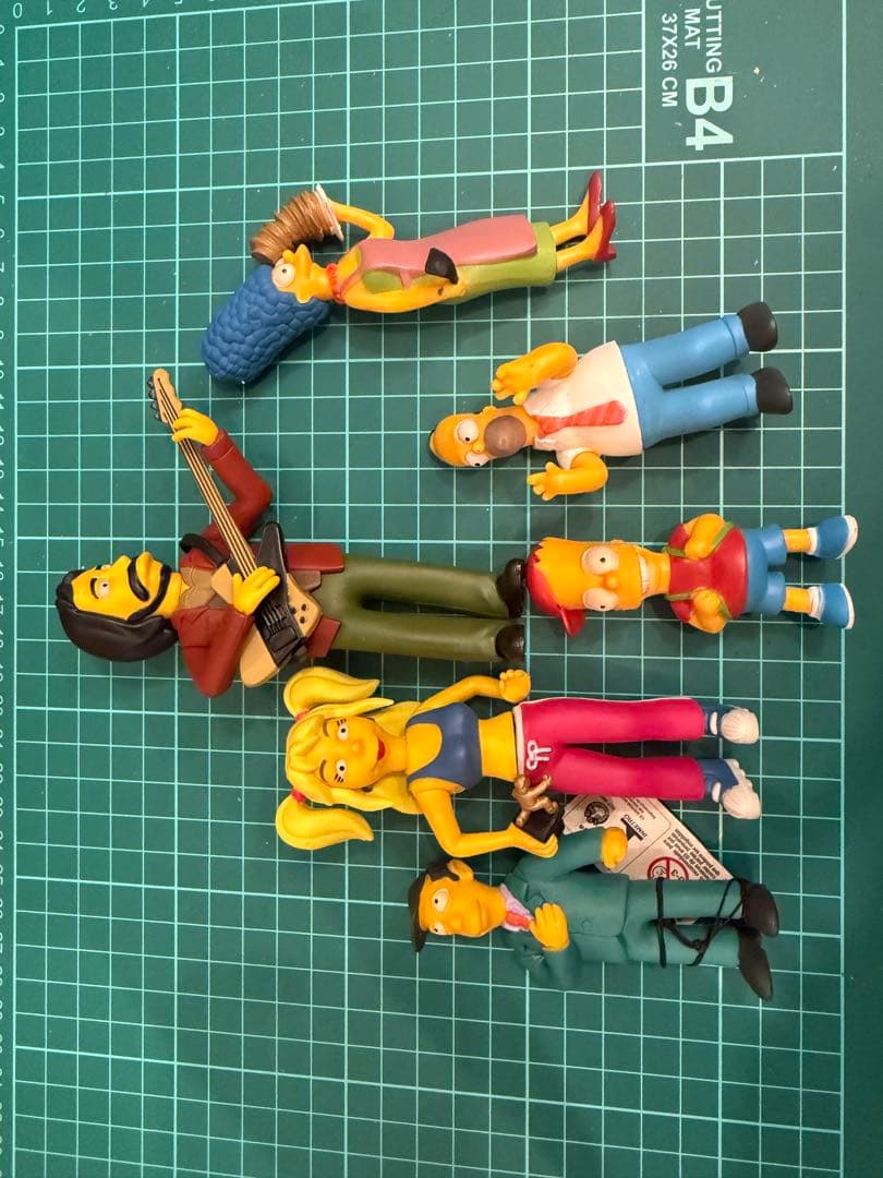 The Simpsons Figure Set of 6