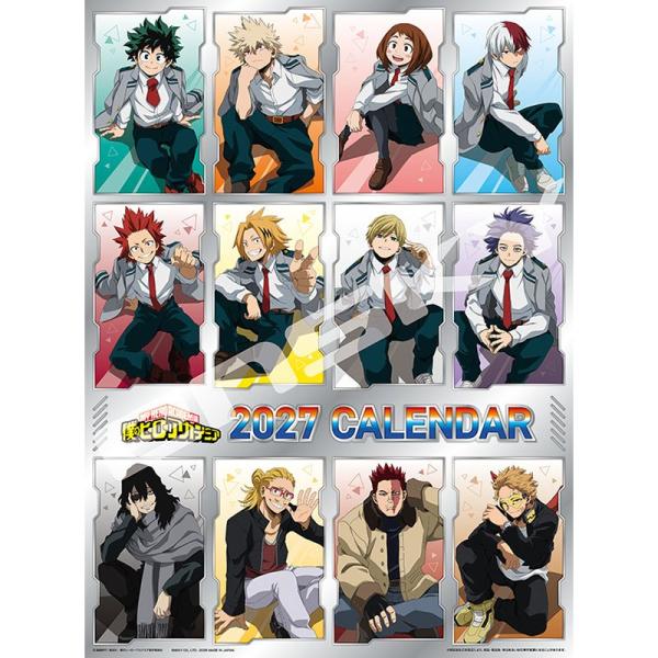 【送料込み】【取寄商品】 2027年カレンダー/アニメ『僕のヒーローアカデミア』 [10/31発売]