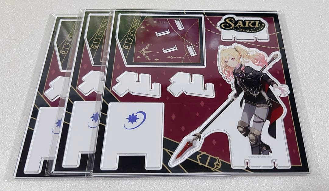 Project Sekai: Tenma Sakaki – Happy Christmas Acrylic Stand C, 3 pieces