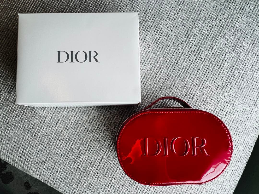 DIOR 红色钱包