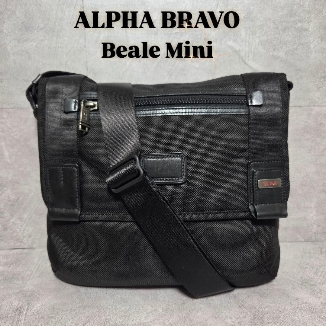 【TUMI】メッセンジャー/ショルダーバッグ/ビールミニ/廃盤/22371DH/ALPHA BRAVO/Beale Mini/黒