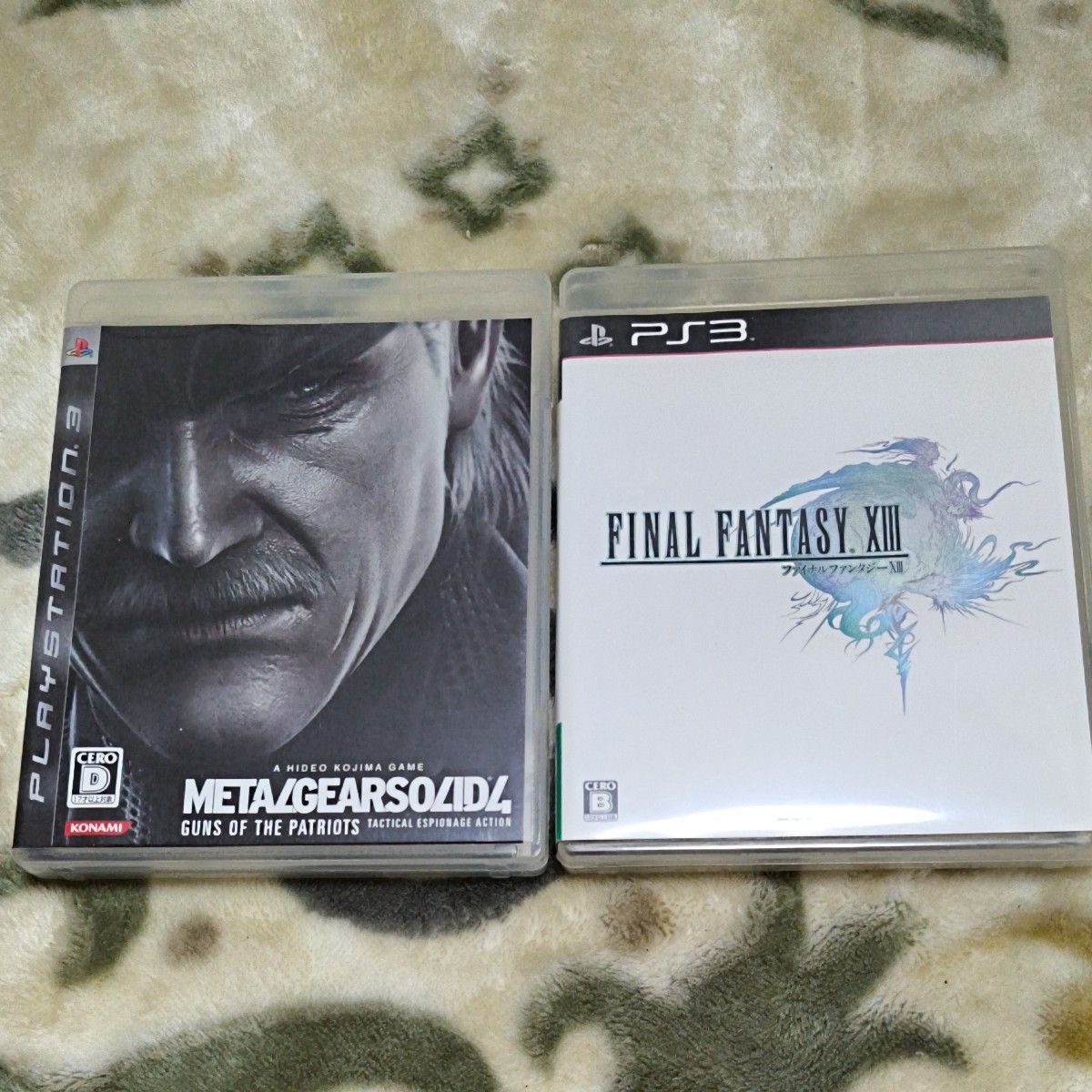 PS3 《合金装备4》与《最终幻想XIII》两件套