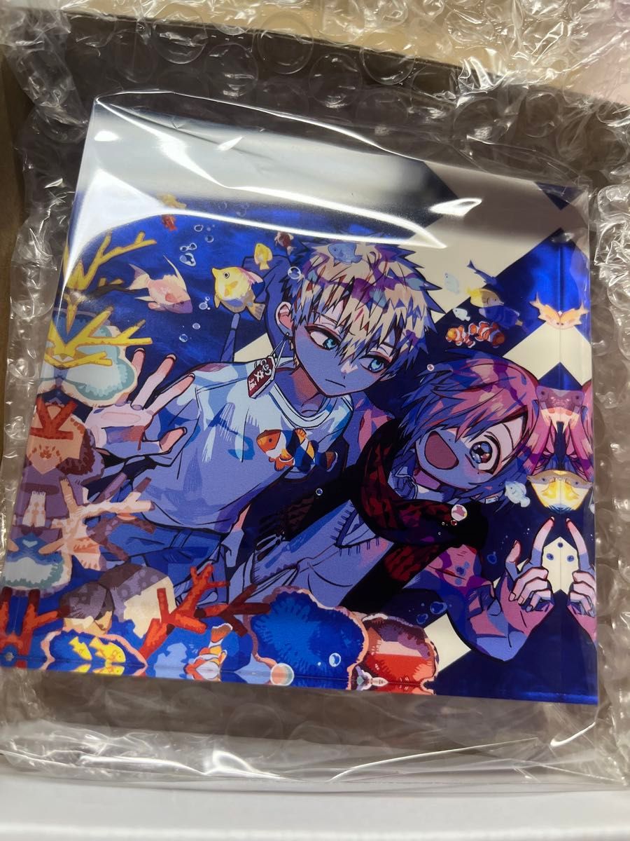 Hanako-kun 10th Anniversary Museum Acrylic Block Aquarium Mitsuba Minamoto Hikaru