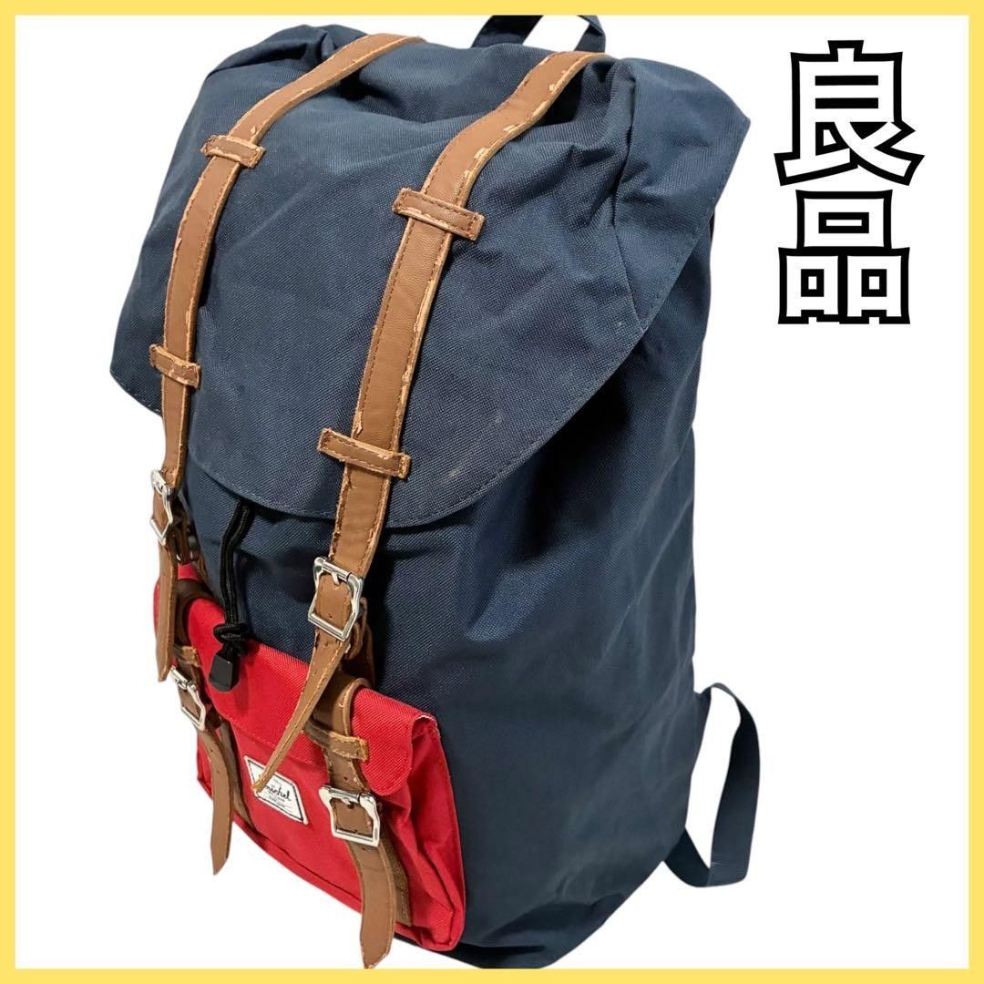 ハーシェルサプライ  リュック バックパック 巾着式 レディース バイカラー ストライプ柄 Herschel Supply