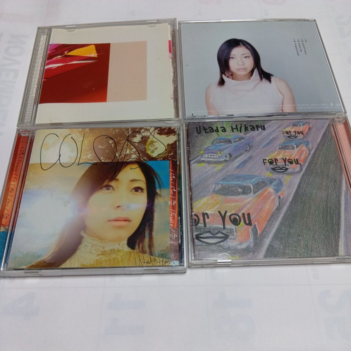 宇多田光 CD 单曲4张套装 COLORS For You 等