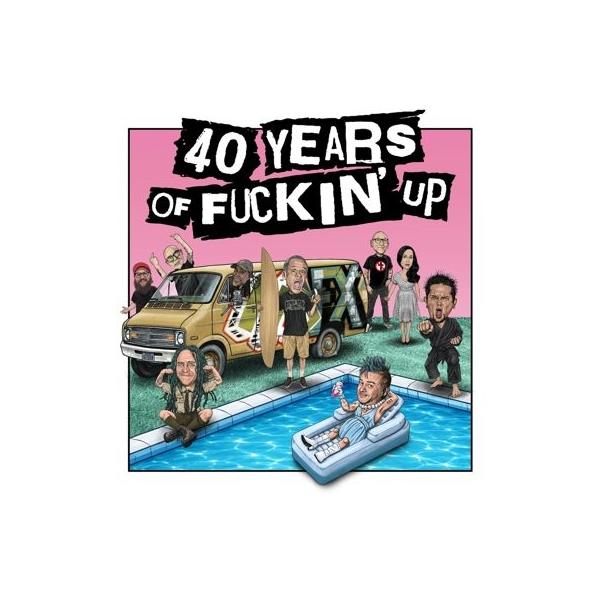 NOFX 40 Years of Fuckin Up: Soundtrack + Score CD