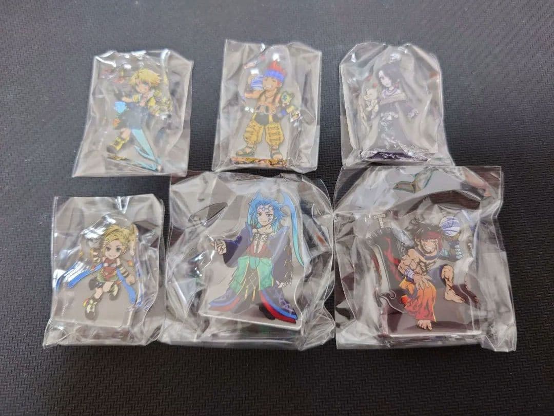 Gachapon Final Fantasy X FFX Mini Acrylic Block Collection