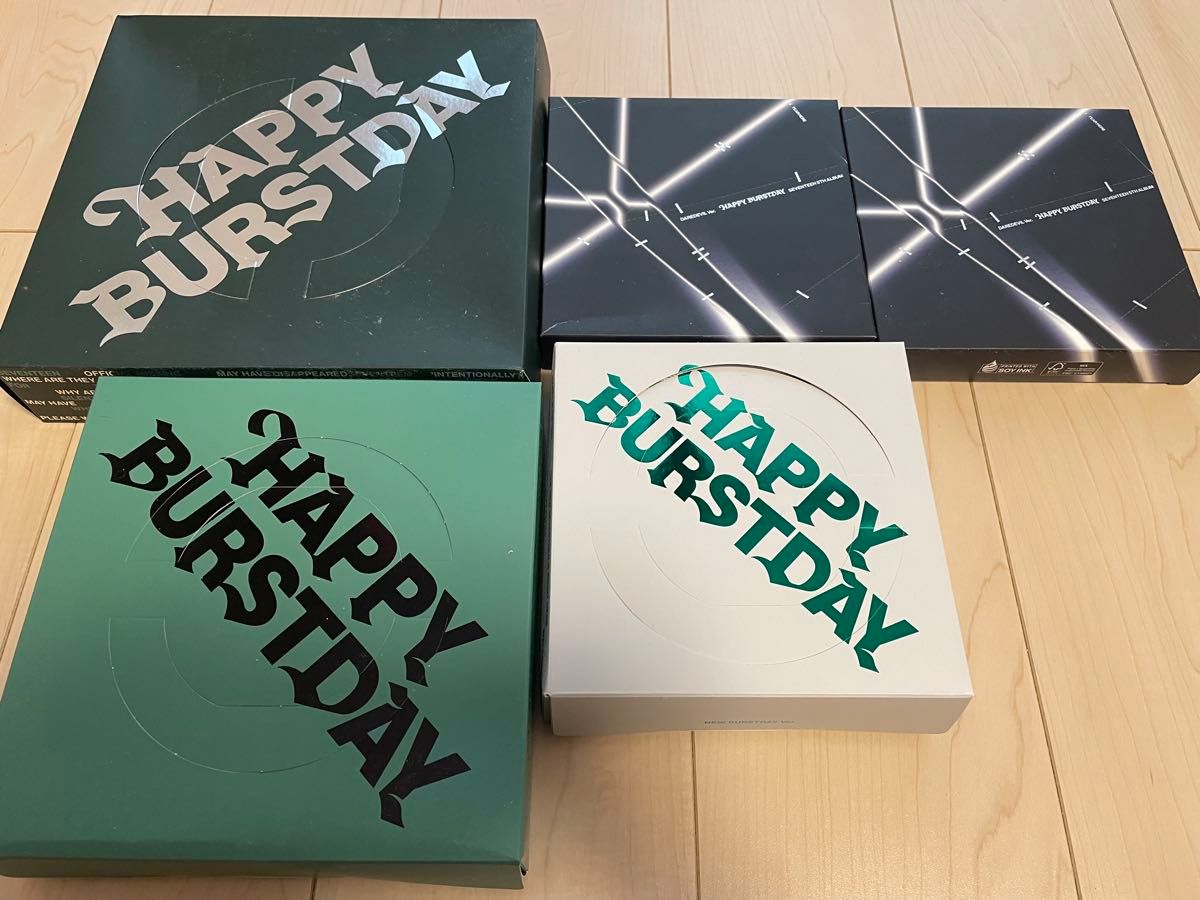 SEVENTEEN アルバム HAPPY BURSTDAY CD セット ディエイト ドギョム スングァン バーノン