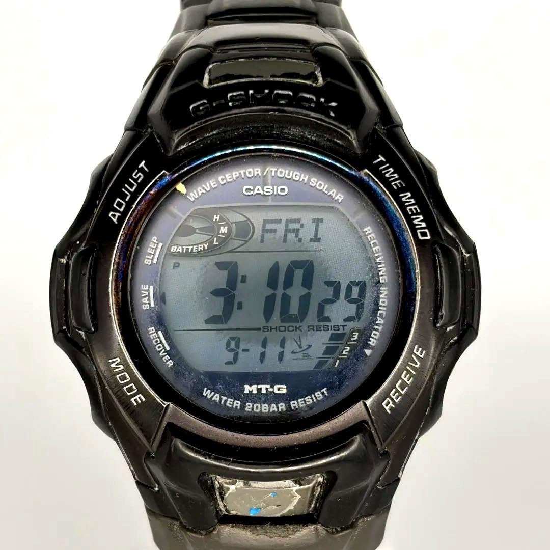 卡西欧 CASIO G-Shock MTG-910DJ 黑力量 运行中