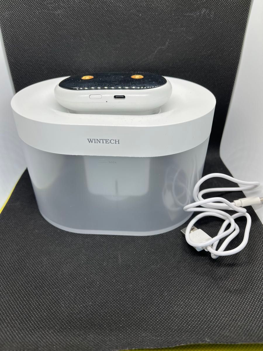 WINTECH加湿器 白色 USB充电式