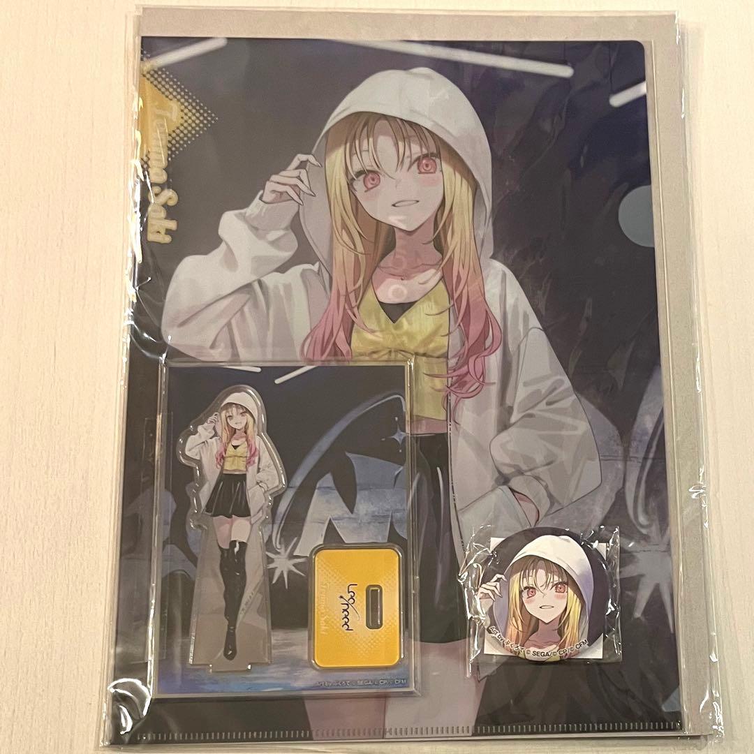 Produce 101: Tenma Saki ZOZOTOWN Collaboration – Acrylic Stand, Can Badge, Clear File