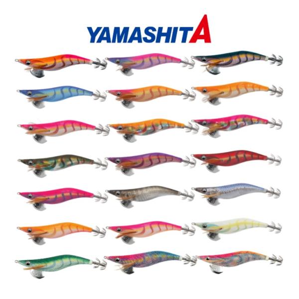 ヤマシタ エギ王 LIVE ライブ 3.0号 15g 490グロー エギングルアー 餌木 ヤマリア 3号 (2025年 新製品 新色)