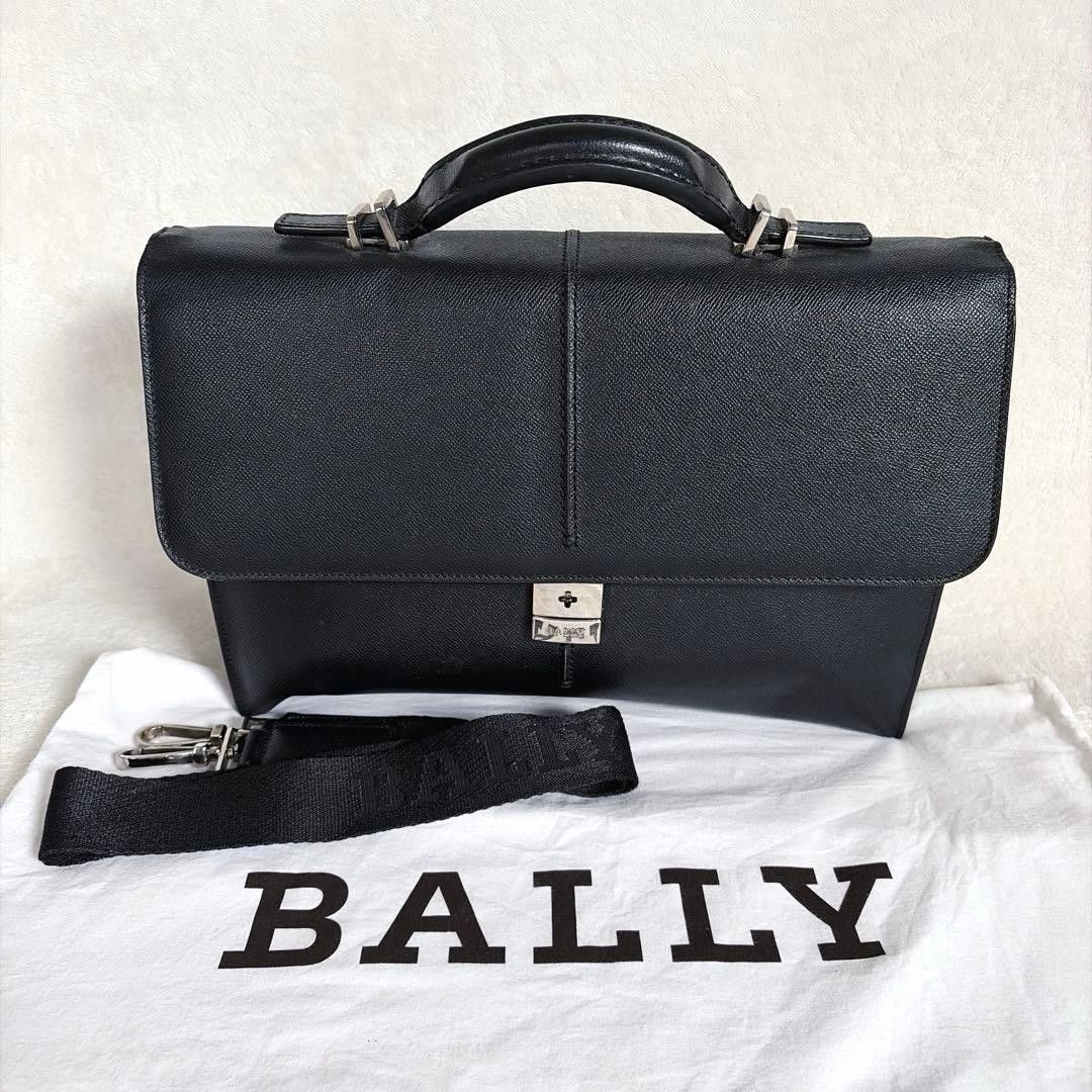 BALLY巴里商务包公文包黑色2way