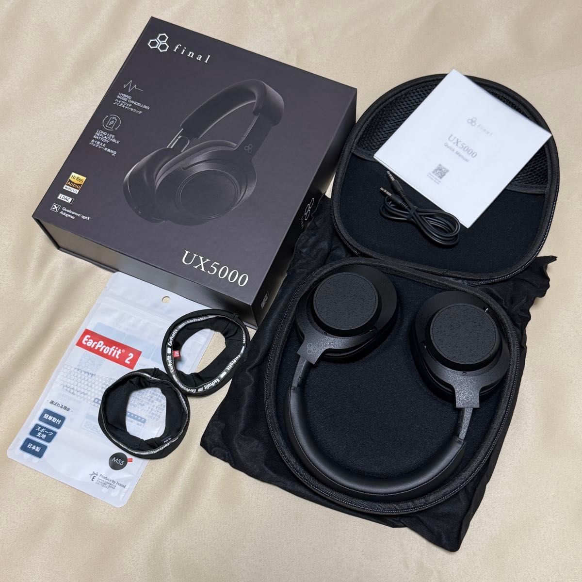 final UX5000 蓝牙耳机,附 EarProfit multi 2