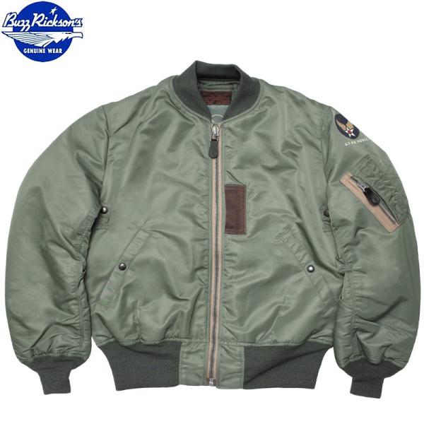 BUZZ RICKSON'S 巴兹里克森 #BR14900 MA-1 飞行夹克『ALBERT TURNER ＆ CO., INC.』鼠尾草绿 男士 军装 MA1 外套