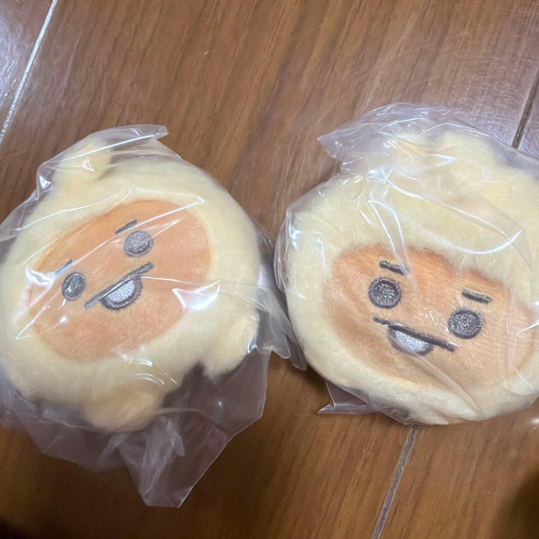 BT21布娃娃夹子SHOOKY shaki 2个套装SUGA shiga BTS