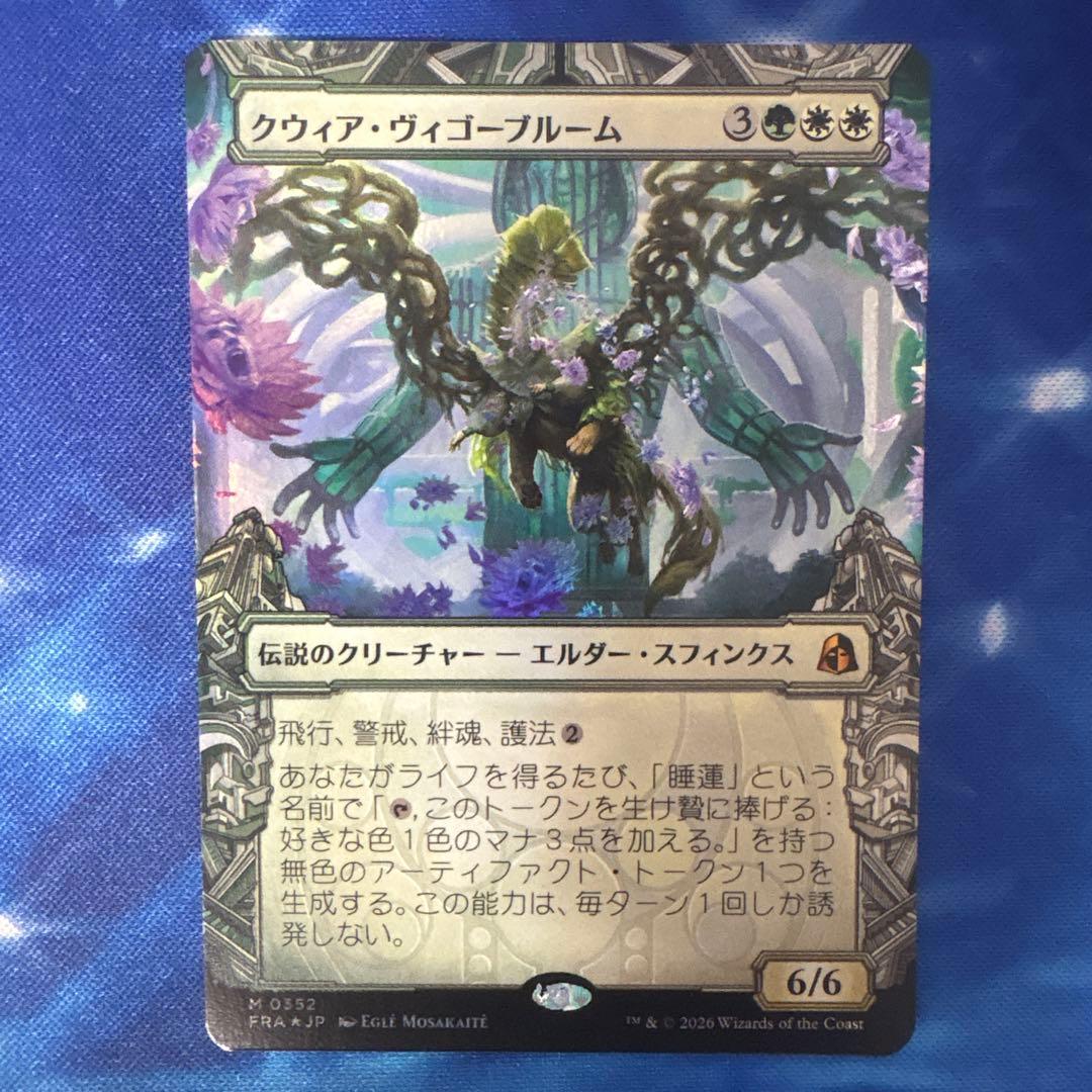 MTG 奎维·维高布鲁姆 日文版 展示柜 Foil FRA