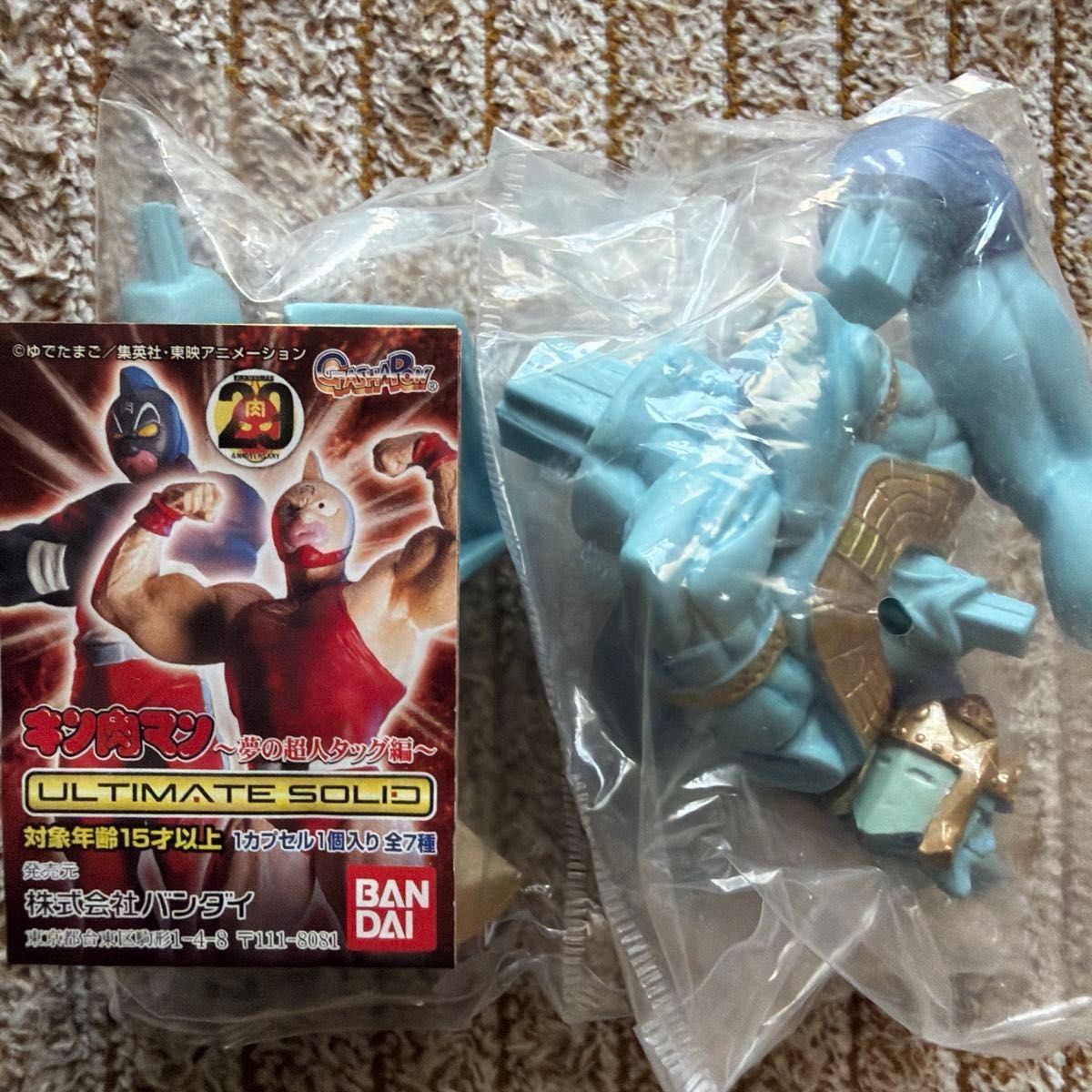 【未拆封未使用品】金肉人 ULTIMATE SOLID 梦之超人搭档篇 阿修罗男第二色版手办