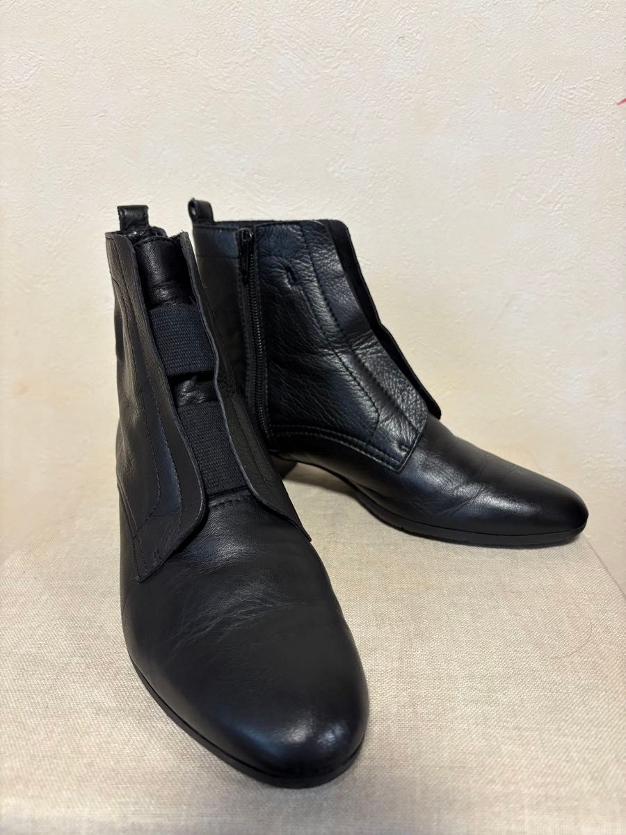 【成色好】ing イング 前弹性短靴 真皮 24cm