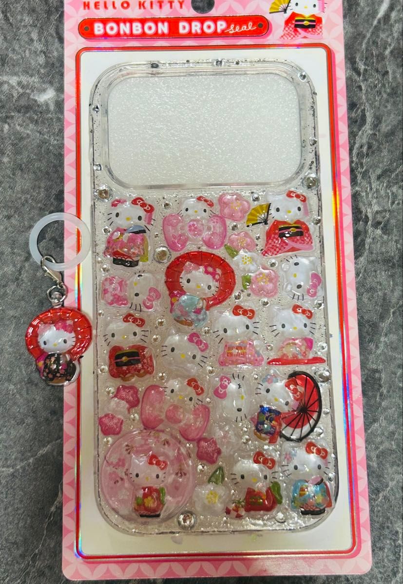 IPhone 17pro原创外壳带邦邦滴密封和柄kitty omake
