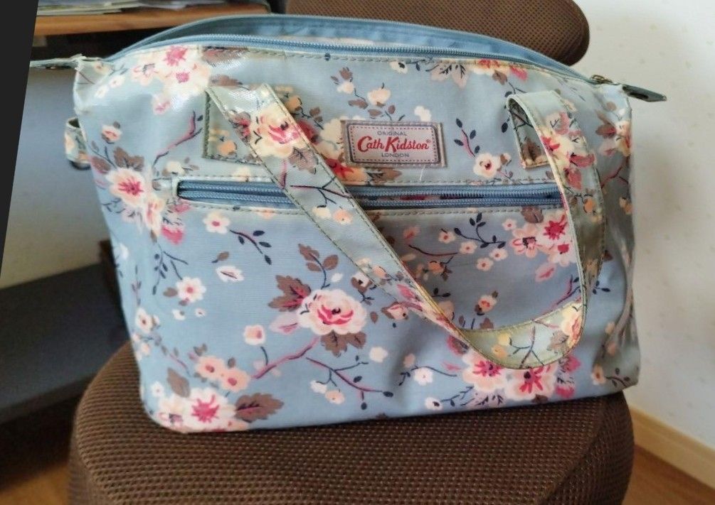 Cath Kidston Tote Bag Floral Pattern Blue