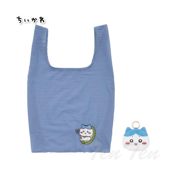 千伊川 带环保袋的笑脸吉祥物 斑纹 【现货】 吉祥物 包袋 官方周边 斑纹 兔子 蝙蝠 鼠海豚 旧书店