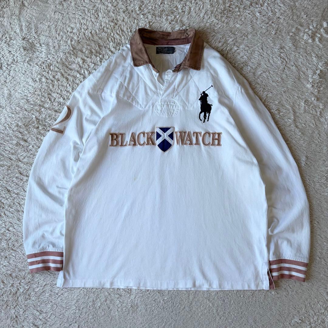 90s POLO RALPH LAUREN衬衫BLACK WATCH