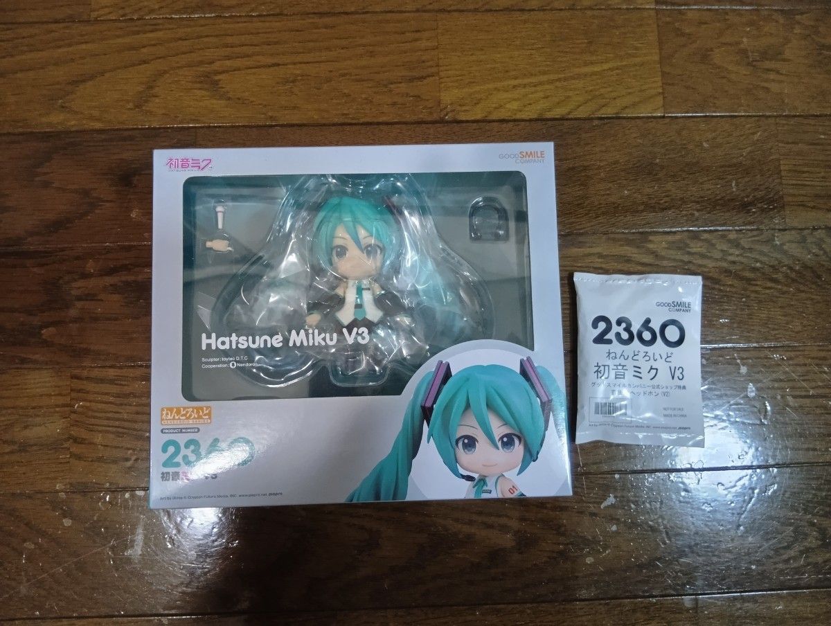 粘土人 2360 初音未来 V3 附赠品 手办