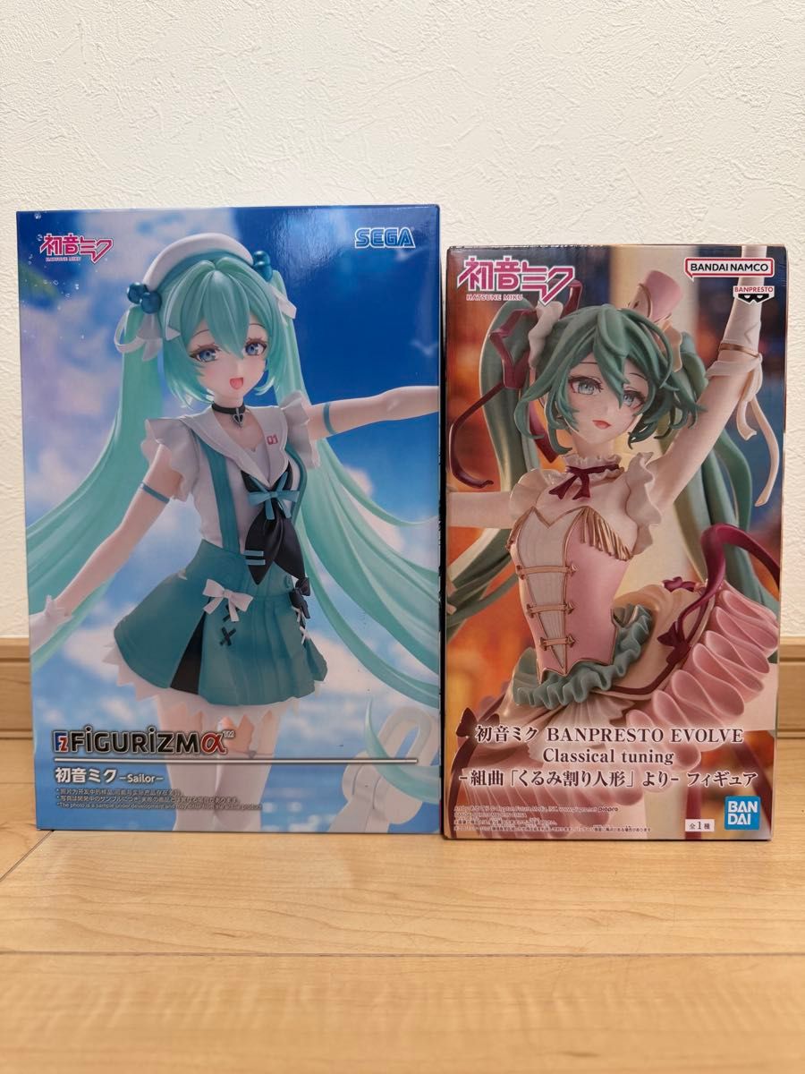 初音未来figure rizm α Sailor EVOLVE 2体套装