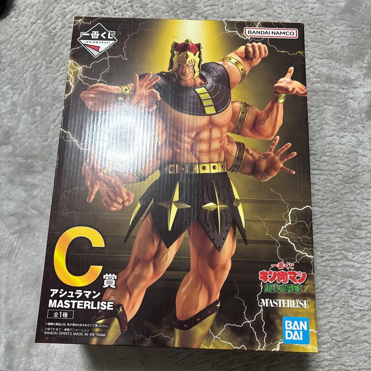 First come, first served Ichiban Kuji Kinnikuman Superhuman Blood Alliance Prize C Ashuraman MASTERLISE Figure