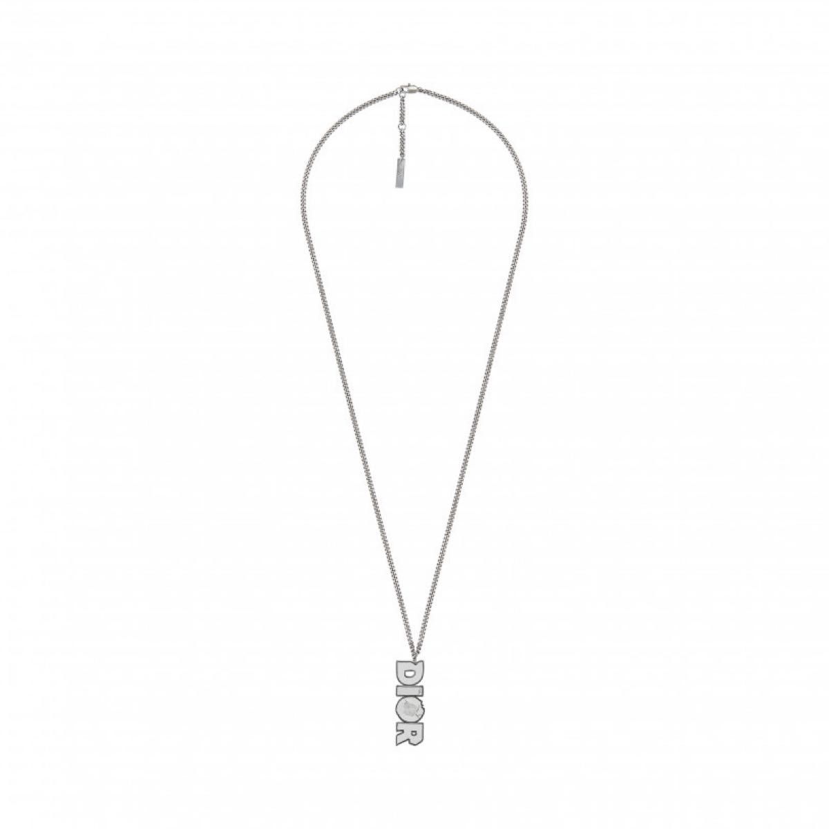 DIOR × DANIEL ARSHAM DIOR logo 项链
