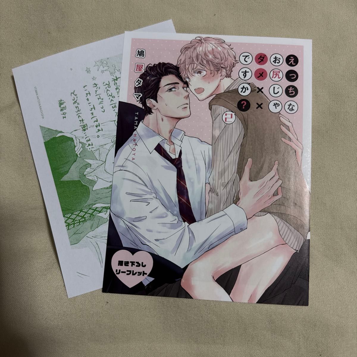 色情的屁股不行吗?漫画工作室小册子2漫画特典