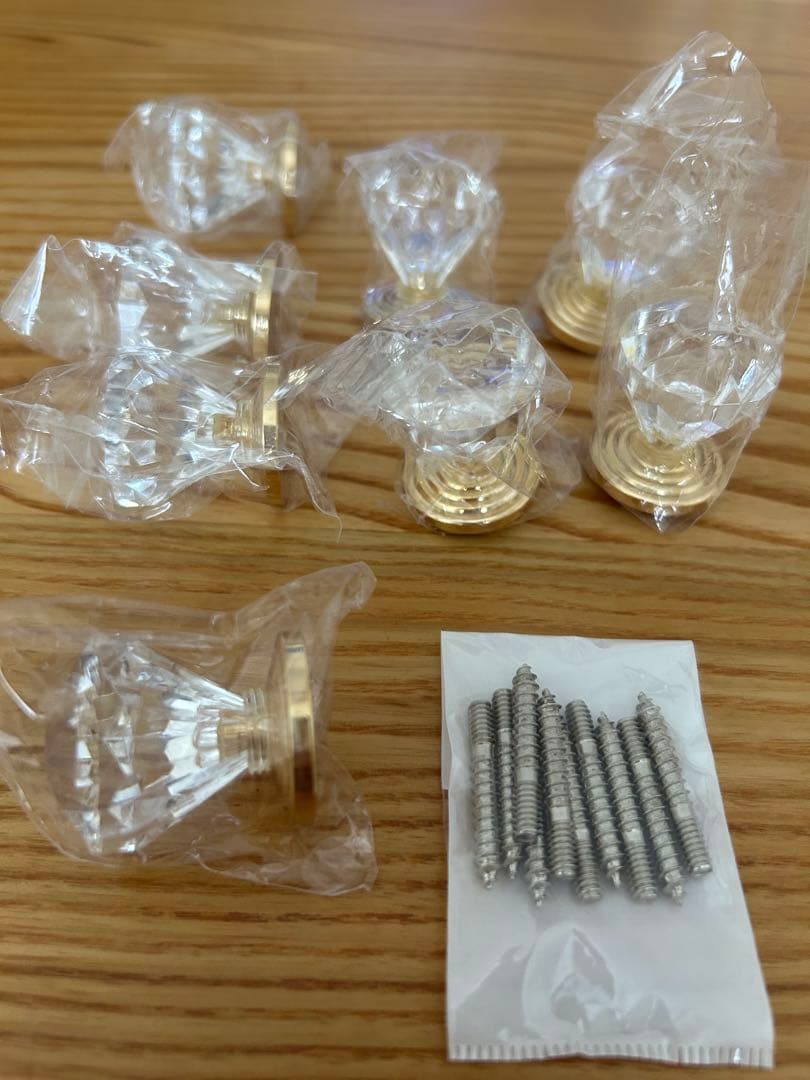 【全新】把手 旋钮 家具用门把手 橱柜 8个 DIY 复古风格