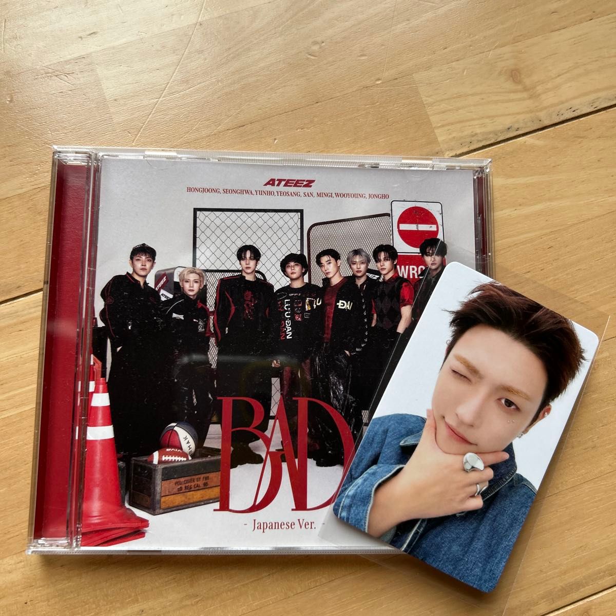 ATEEZ BAD 日文版 CD 附洪宗元小卡