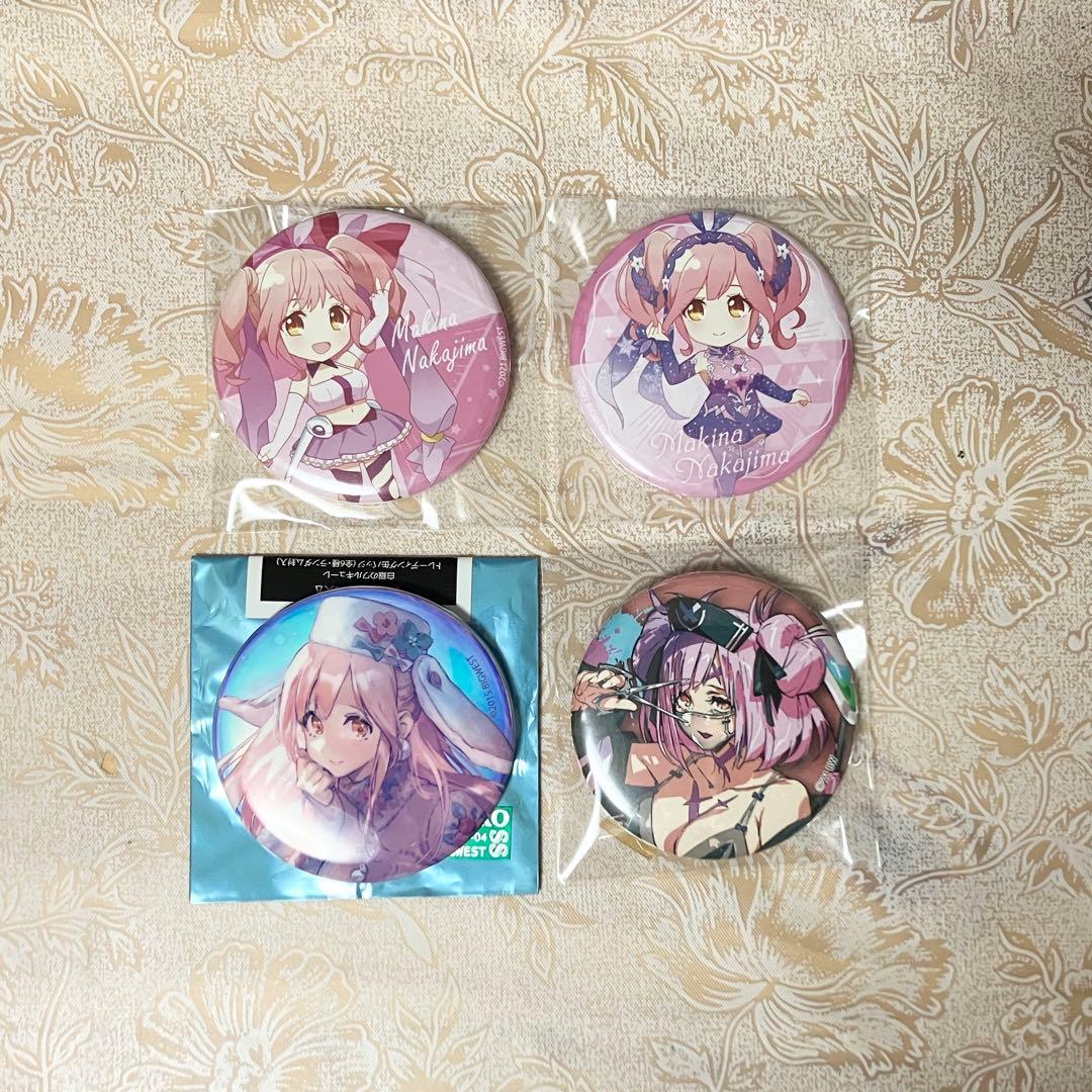 [Bundle Sale] Macross Valkyrie Makina Nakajima Dark Makina Can Badge