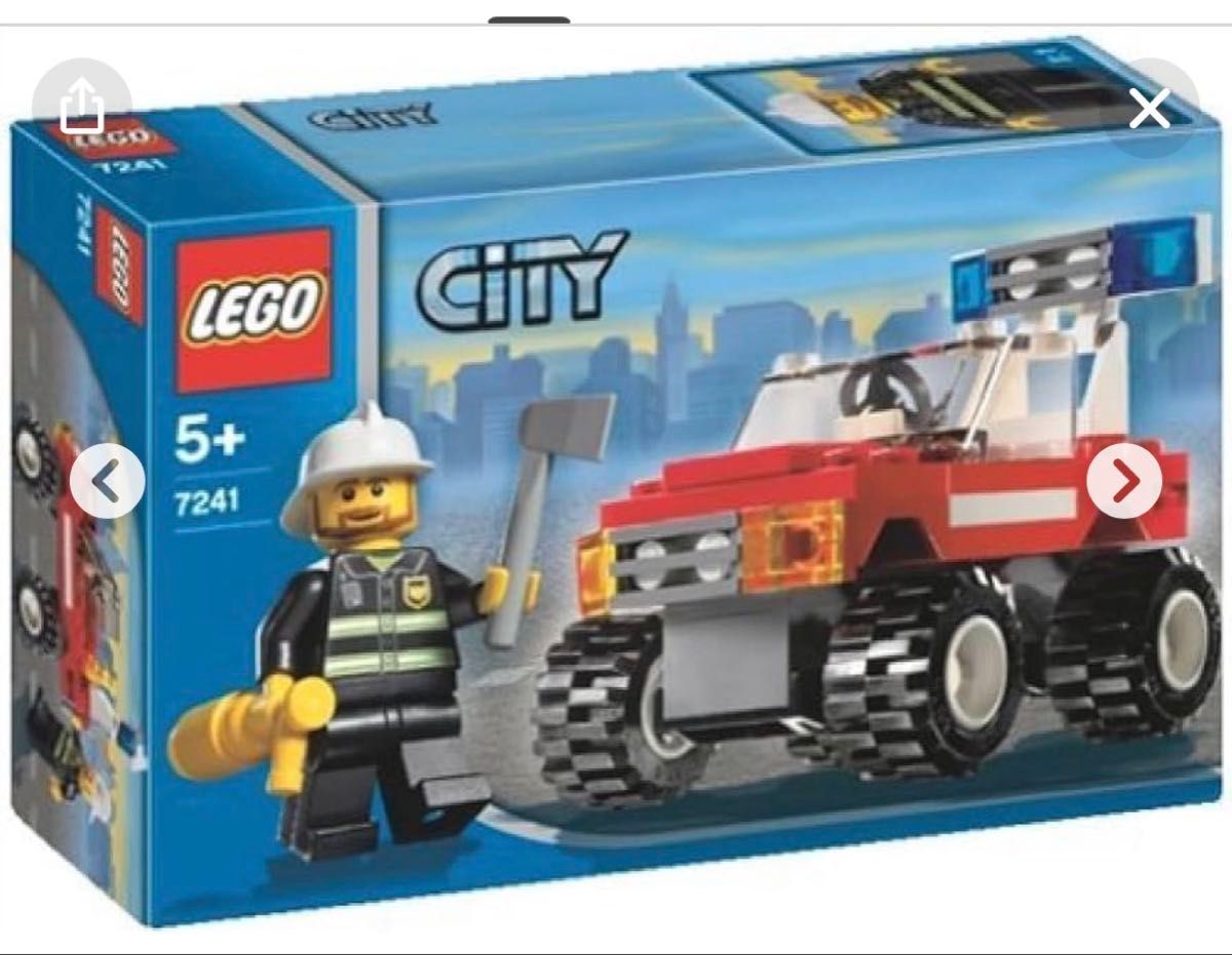 LEGO CITY 7241两辆越野车套装