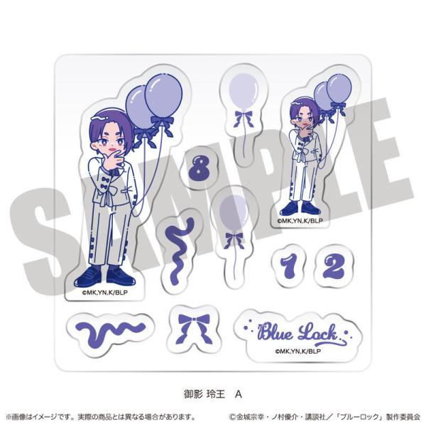 2026/10 Release [Goods]/TV Anime 'Blue Lock' Custom Sticker Sheet Nyutoro Reo Mikage Birthday A [MENEGI]