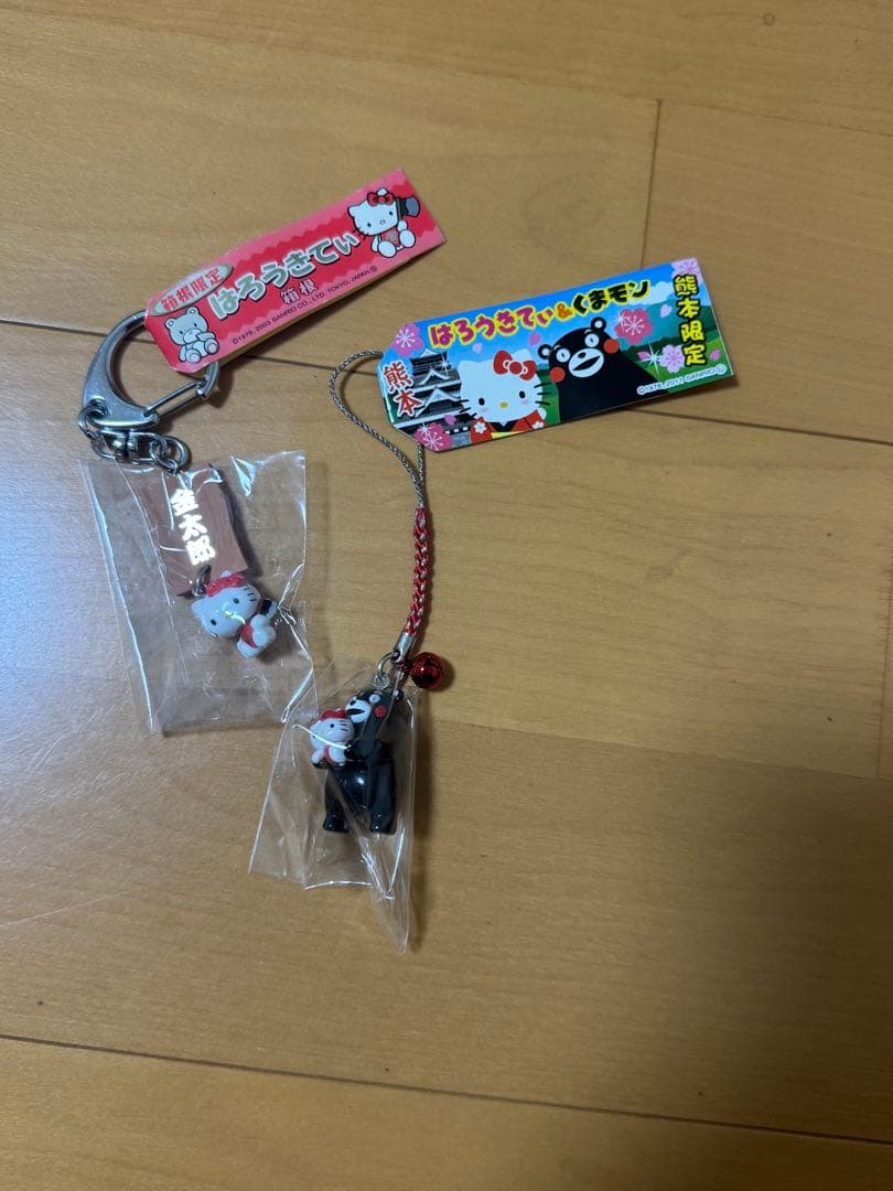 Hello Kitty Local Strap 2-Piece Set Hakone Kumamoto