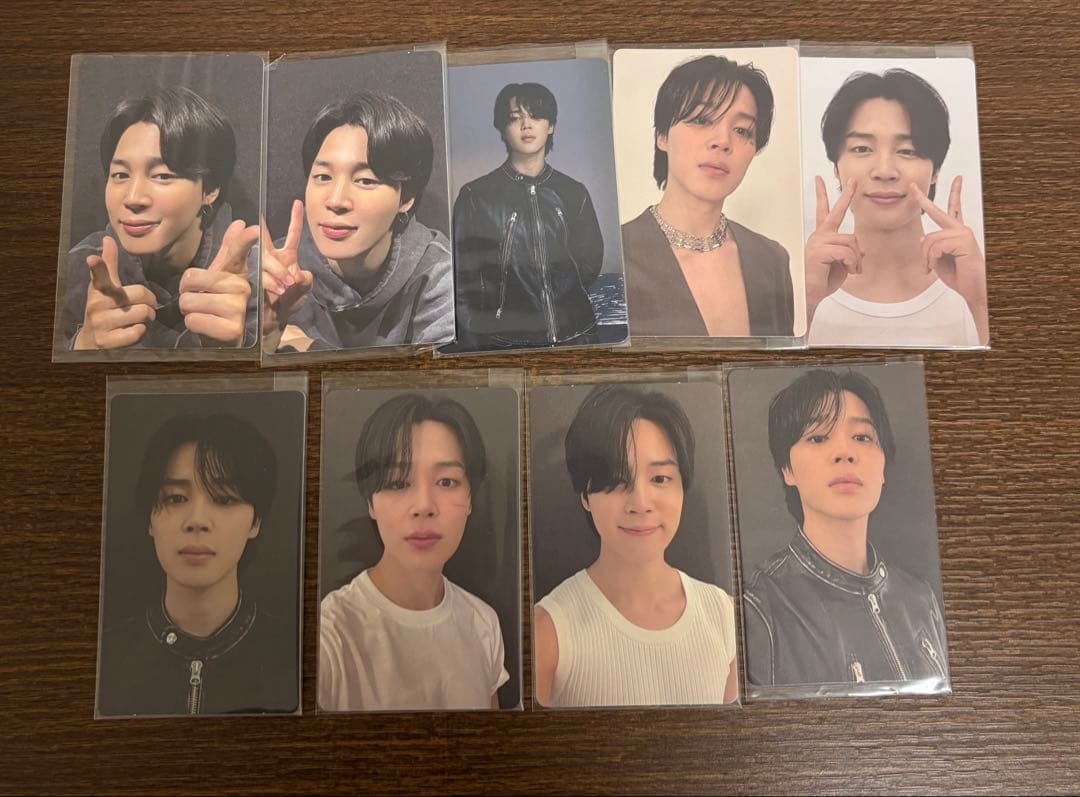 BTS吉明FACE特雷卡，明信片套装