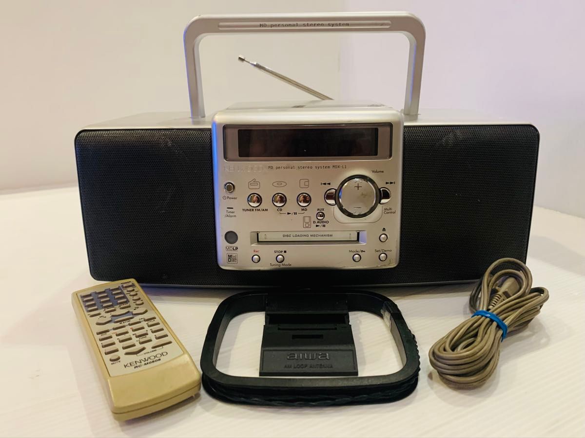 【已确认可正常使用】KENWOOD MDX-L1 MD个人立体声系统