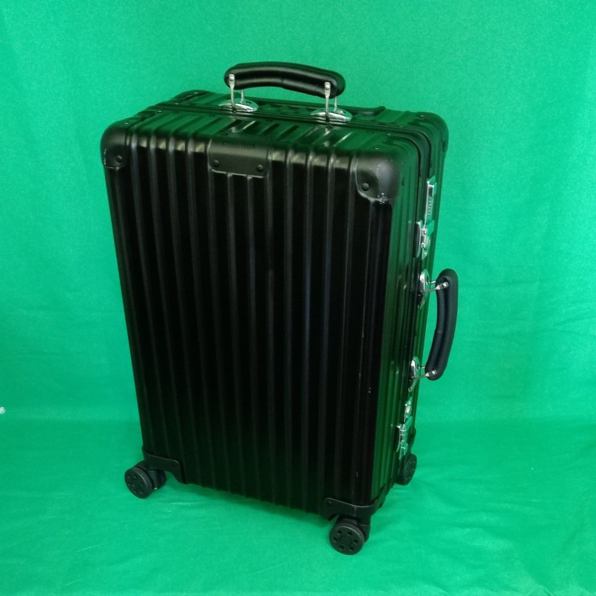 终身保证RIMOWA遥控经典客舱行李箱携带箱黑色4轮