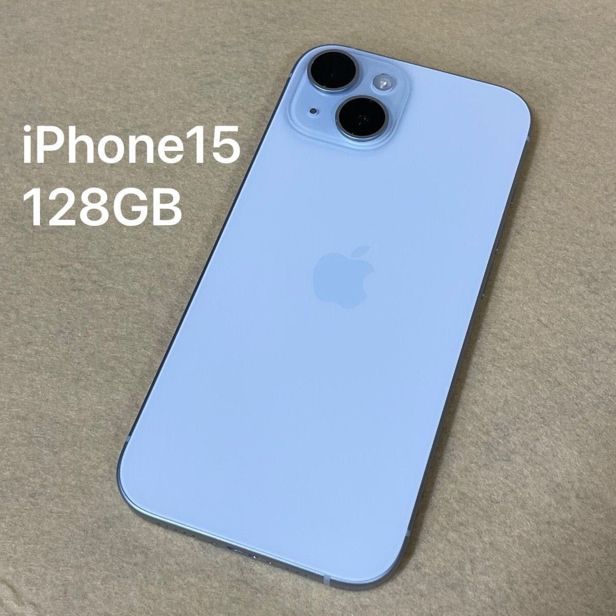 【美品/二手】iPhone 15 128GB 蓝色★Apple版无锁机★ 09304