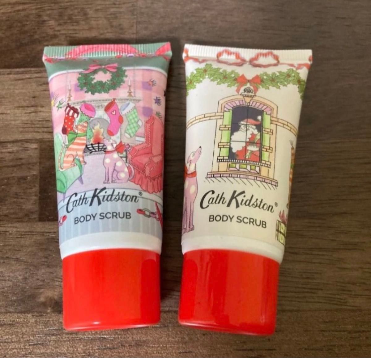 Cath Kidston ボディスクラブ ゴールデンポピー キャスキッドソン